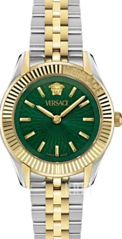 Daphnis Grön/Gulguldtonat stål Ø30 mm