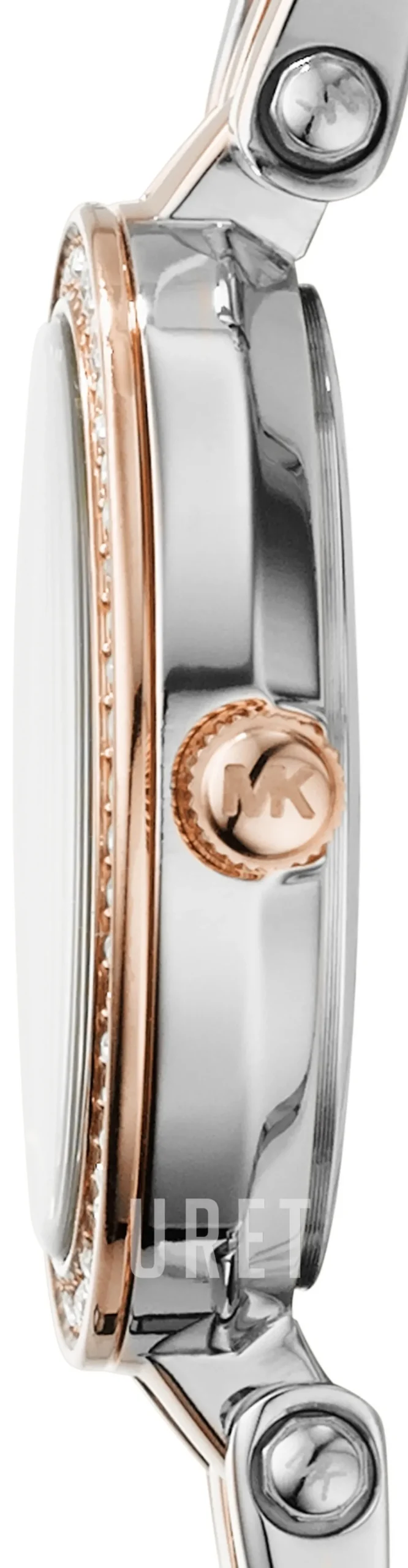 Darci Silverfärgad/Roséguldstonat stål Ø26 mm