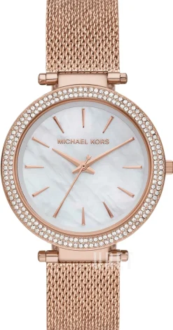 Darci Vit/Roséguldstonat stål Ø39 mm