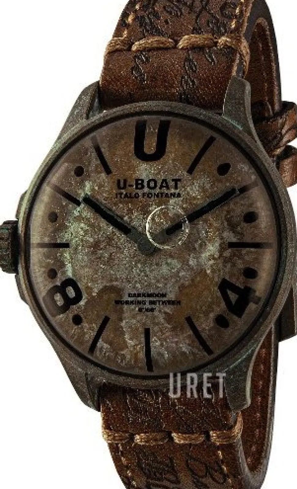 Darkmoon Brun/Läder Ø44 mm