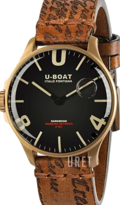 Darkmoon Svart/Läder Ø44 mm