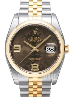 Datejust 36 Brun/Stål Ø36 mm