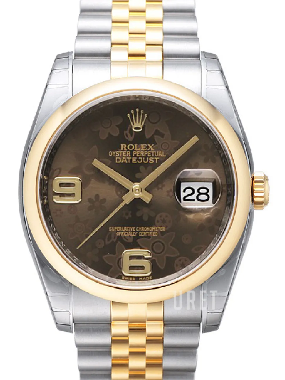 Datejust 36 Brun/Stål Ø36 mm