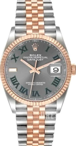 Datejust 36 Grå/Stål Ø36 mm