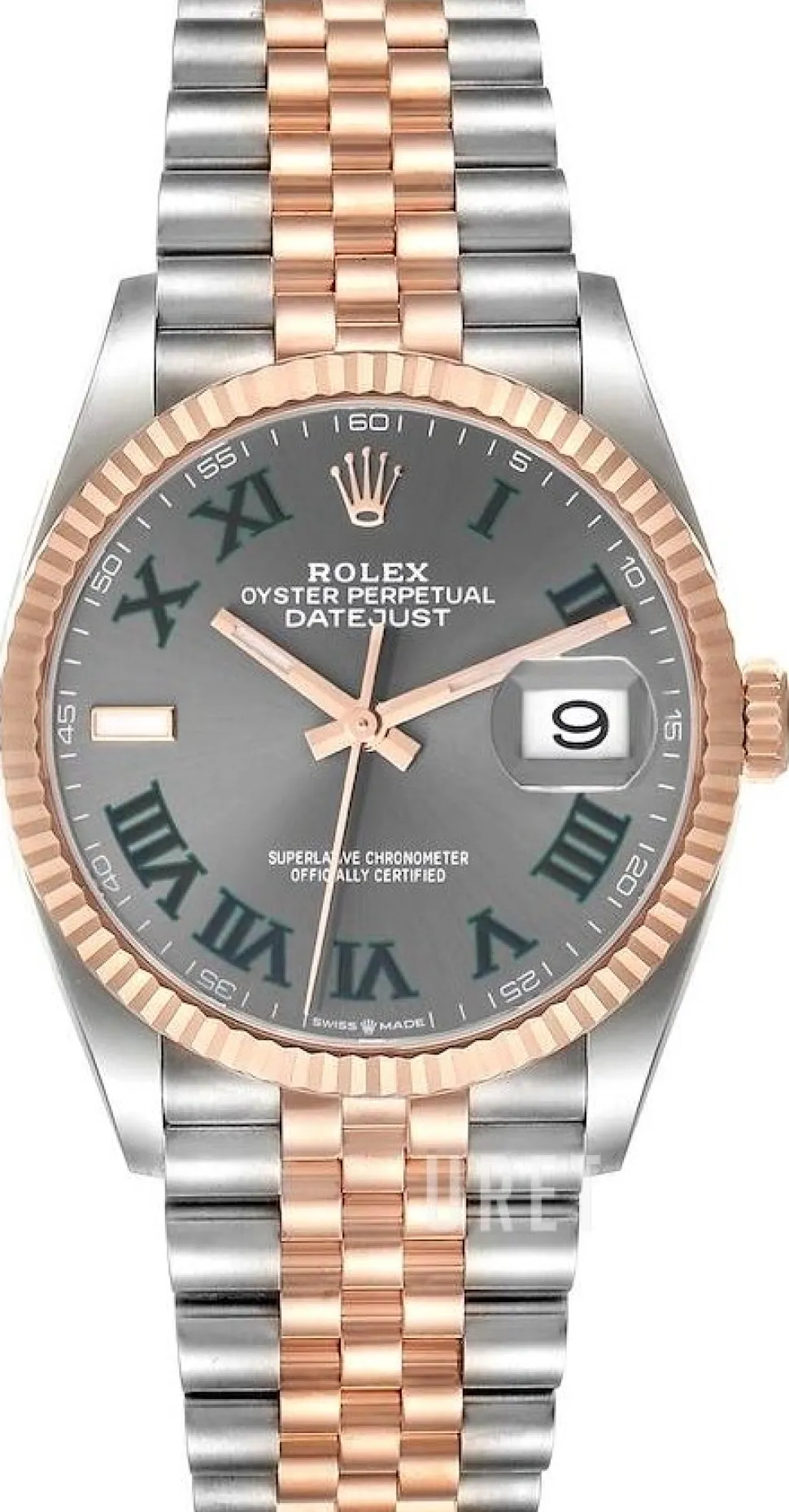 Datejust 36 Grå/Stål Ø36 mm