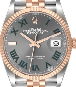 Datejust 36 Grå/Stål Ø36 mm