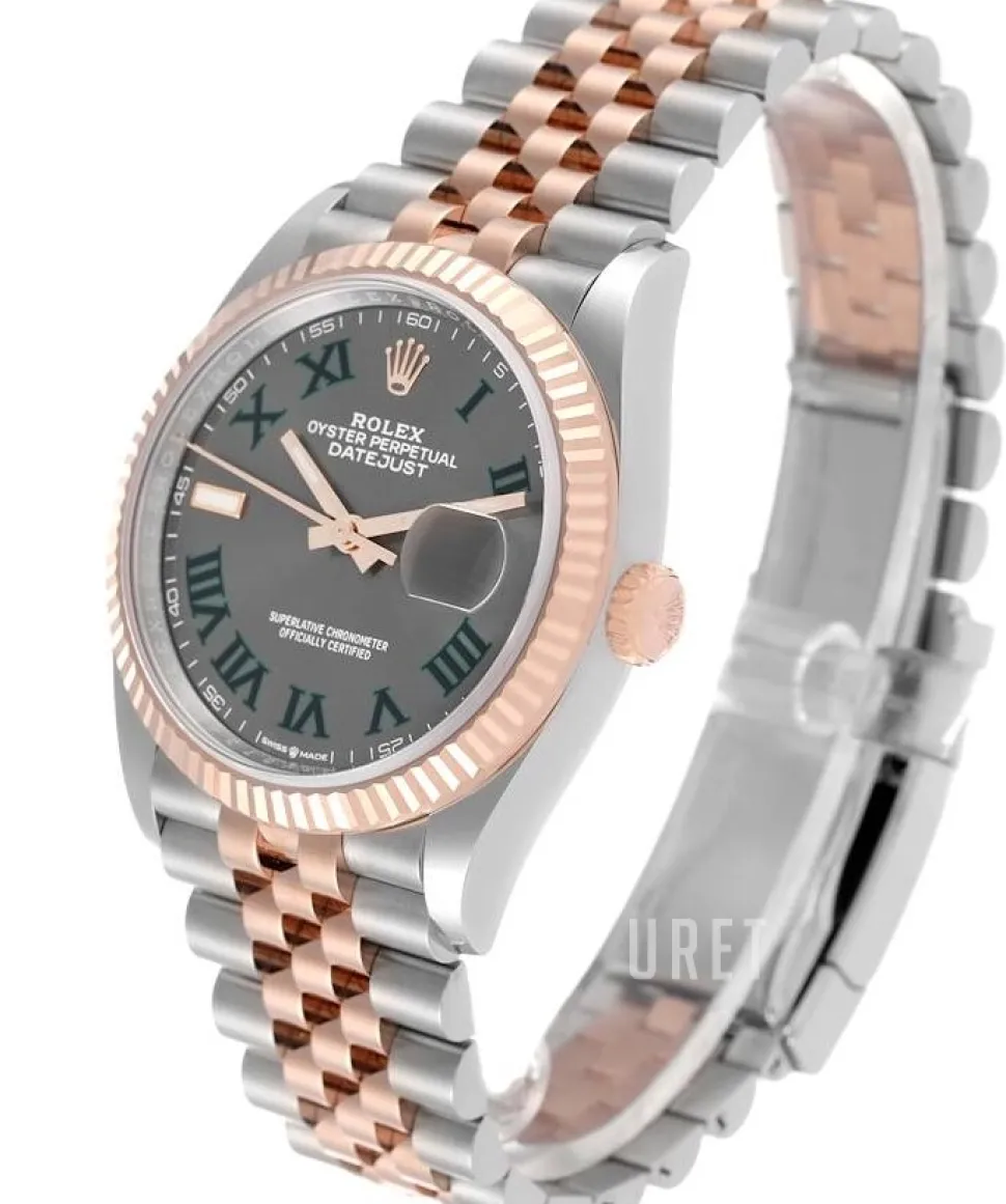 Datejust 36 Grå/Stål Ø36 mm