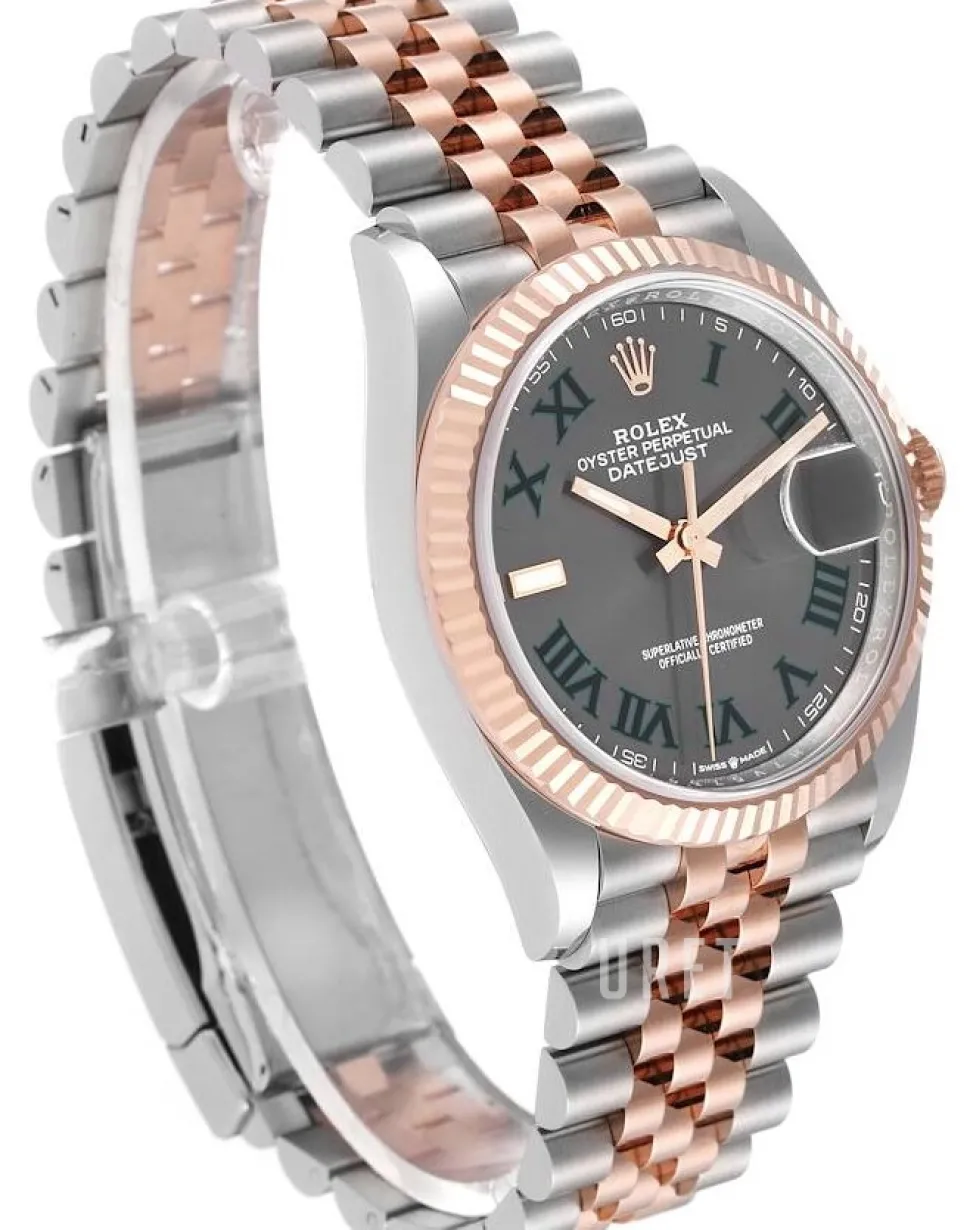 Datejust 36 Grå/Stål Ø36 mm