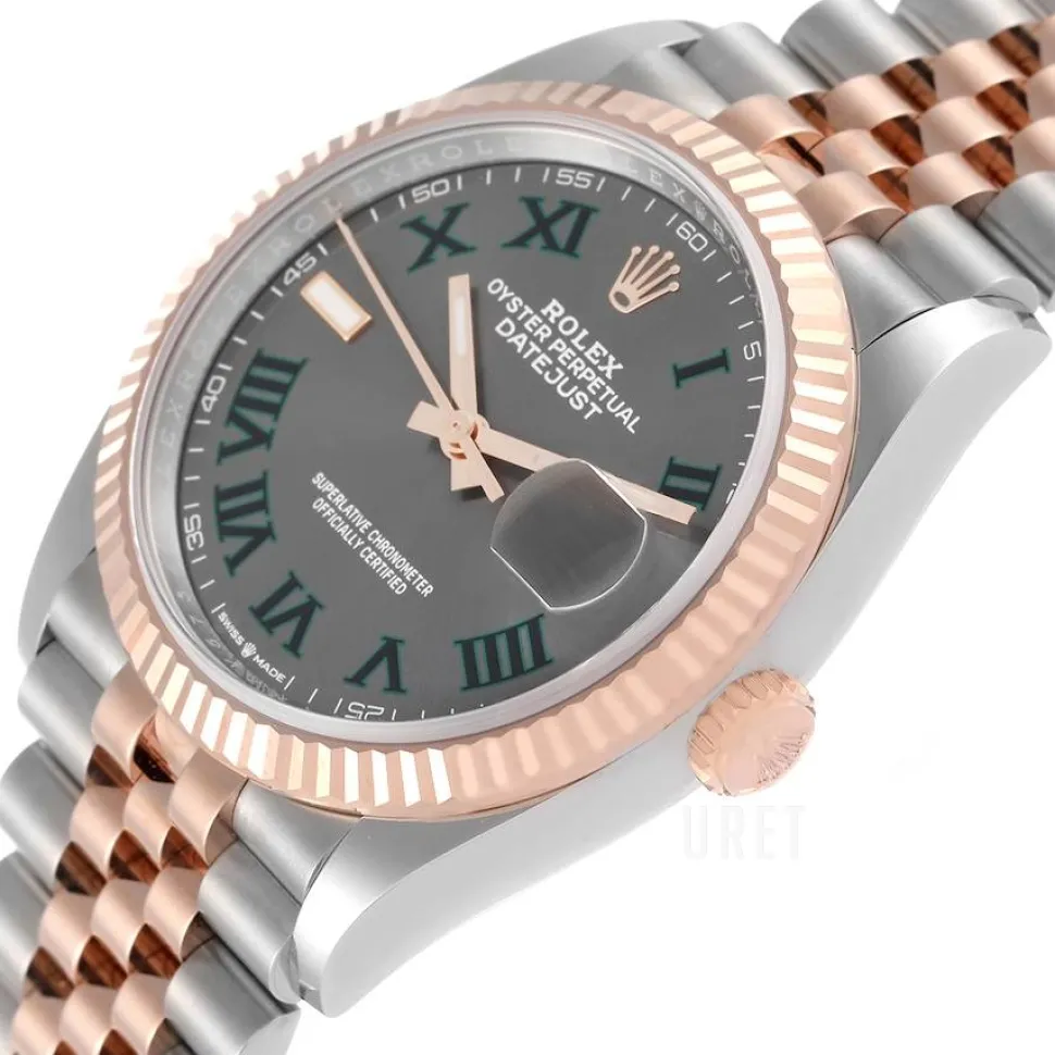 Datejust 36 Grå/Stål Ø36 mm