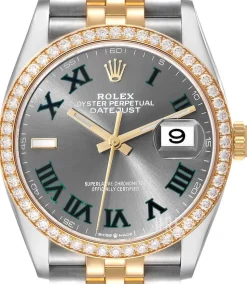 Datejust 36 Grå/Stål Ø36 mm