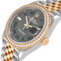 Datejust 36 Grå/Stål Ø36 mm