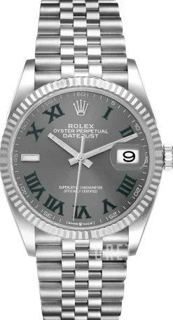 Datejust 36 Grå/Stål Ø36 mm