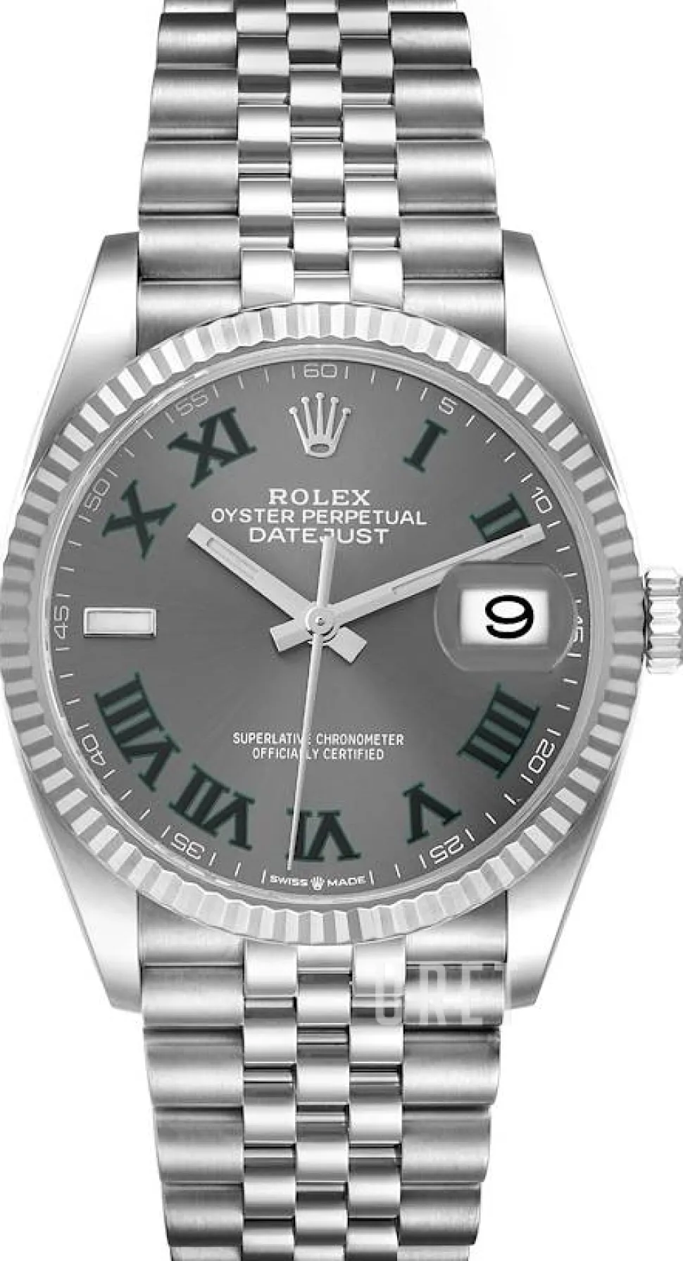 Datejust 36 Grå/Stål Ø36 mm