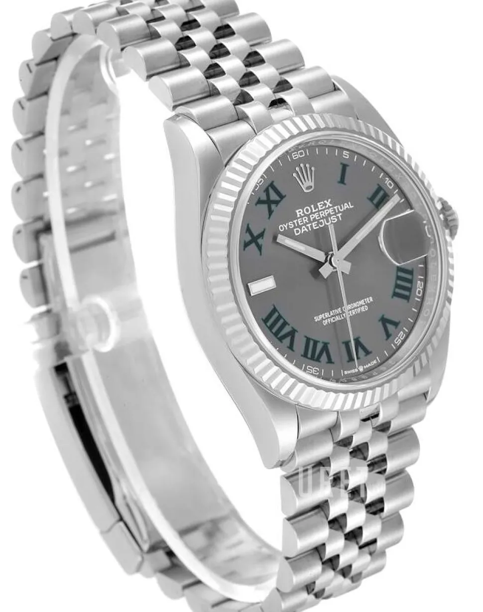 Datejust 36 Grå/Stål Ø36 mm