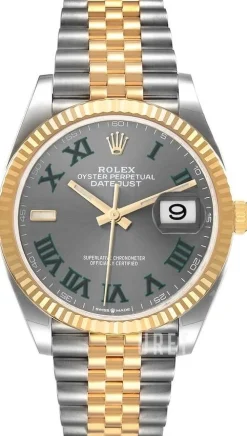 Datejust 36 Grå/Stål Ø36 mm