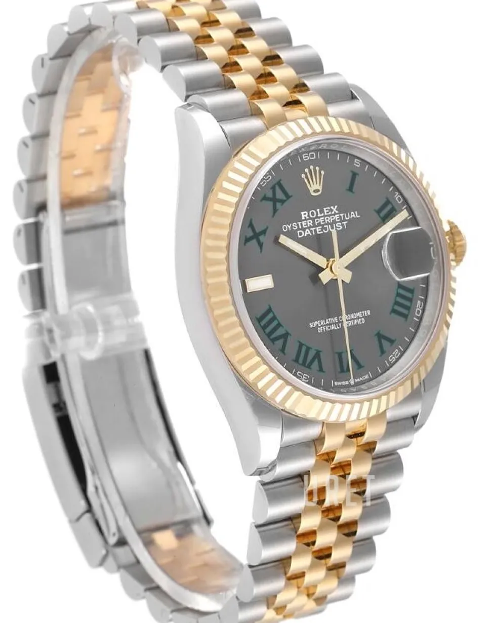 Datejust 36 Grå/Stål Ø36 mm