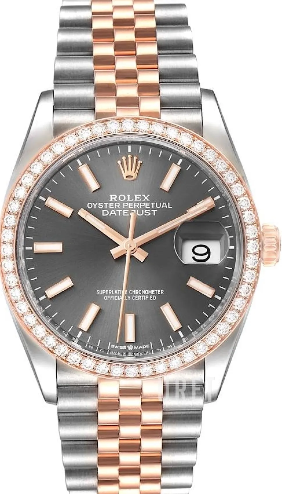 Datejust 36 Grå/Stål Ø36 mm