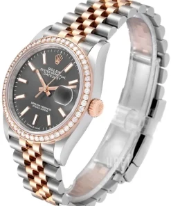 Datejust 36 Grå/Stål Ø36 mm