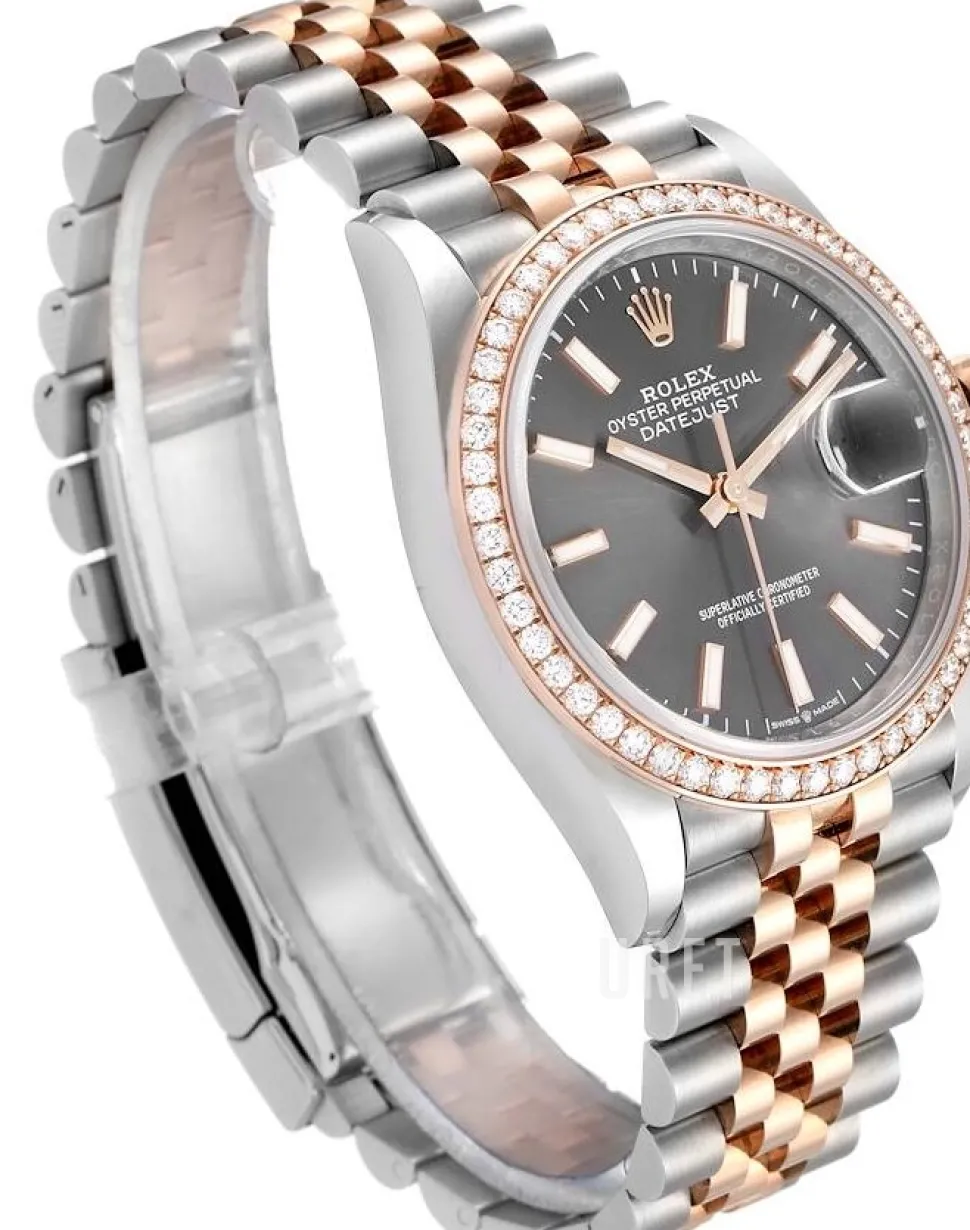 Datejust 36 Grå/Stål Ø36 mm