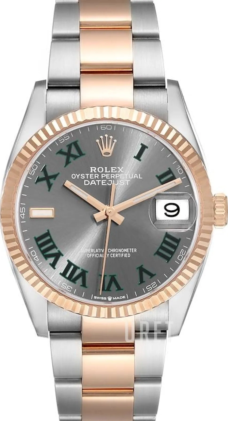 Datejust 36 Grå/Stål Ø36 mm