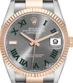 Datejust 36 Grå/Stål Ø36 mm