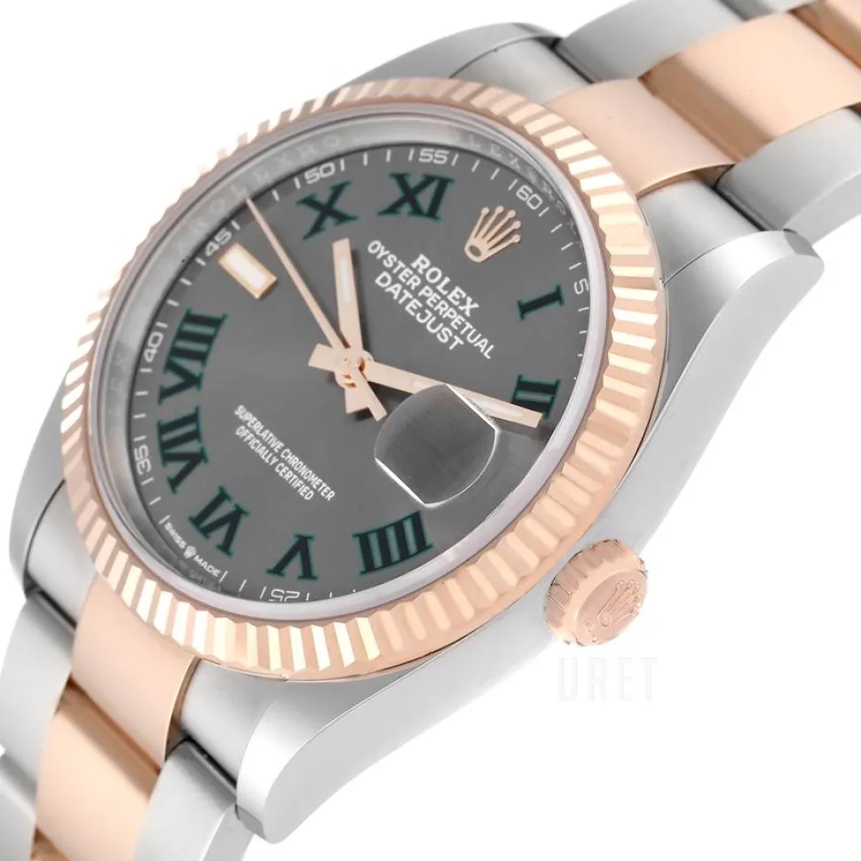 Datejust 36 Grå/Stål Ø36 mm