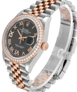 Datejust 36 Grå/Stål Ø36 mm