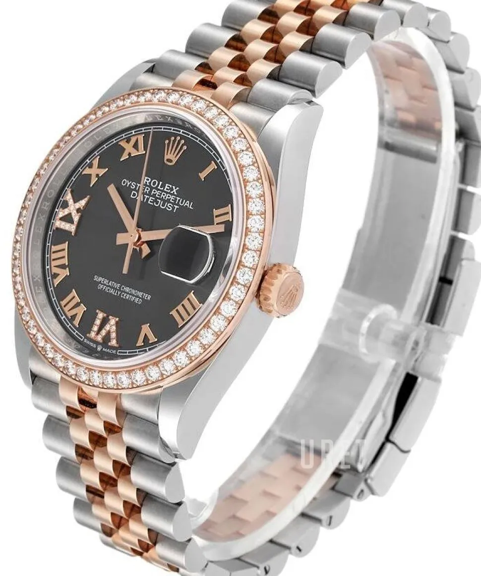 Datejust 36 Grå/Stål Ø36 mm