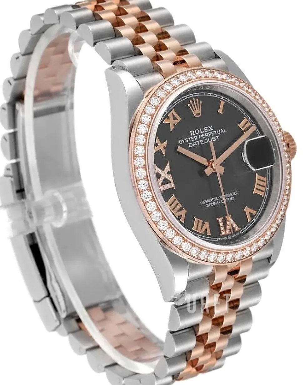 Datejust 36 Grå/Stål Ø36 mm