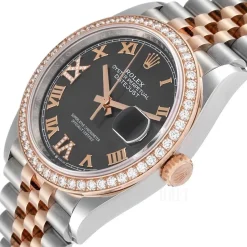 Datejust 36 Grå/Stål Ø36 mm