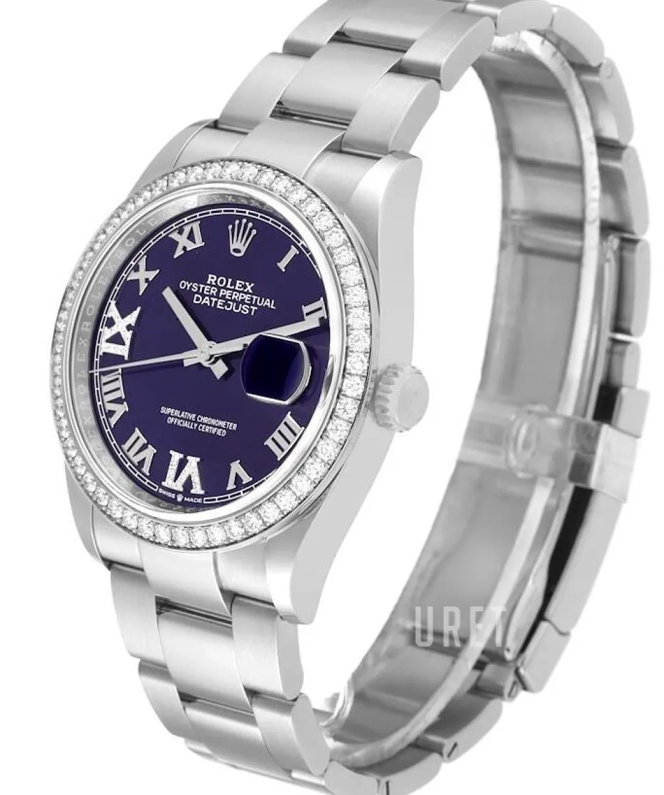 Datejust 36 Lila/Stål Ø36 mm