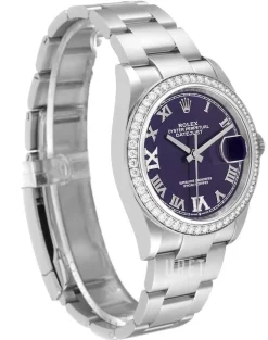 Datejust 36 Lila/Stål Ø36 mm