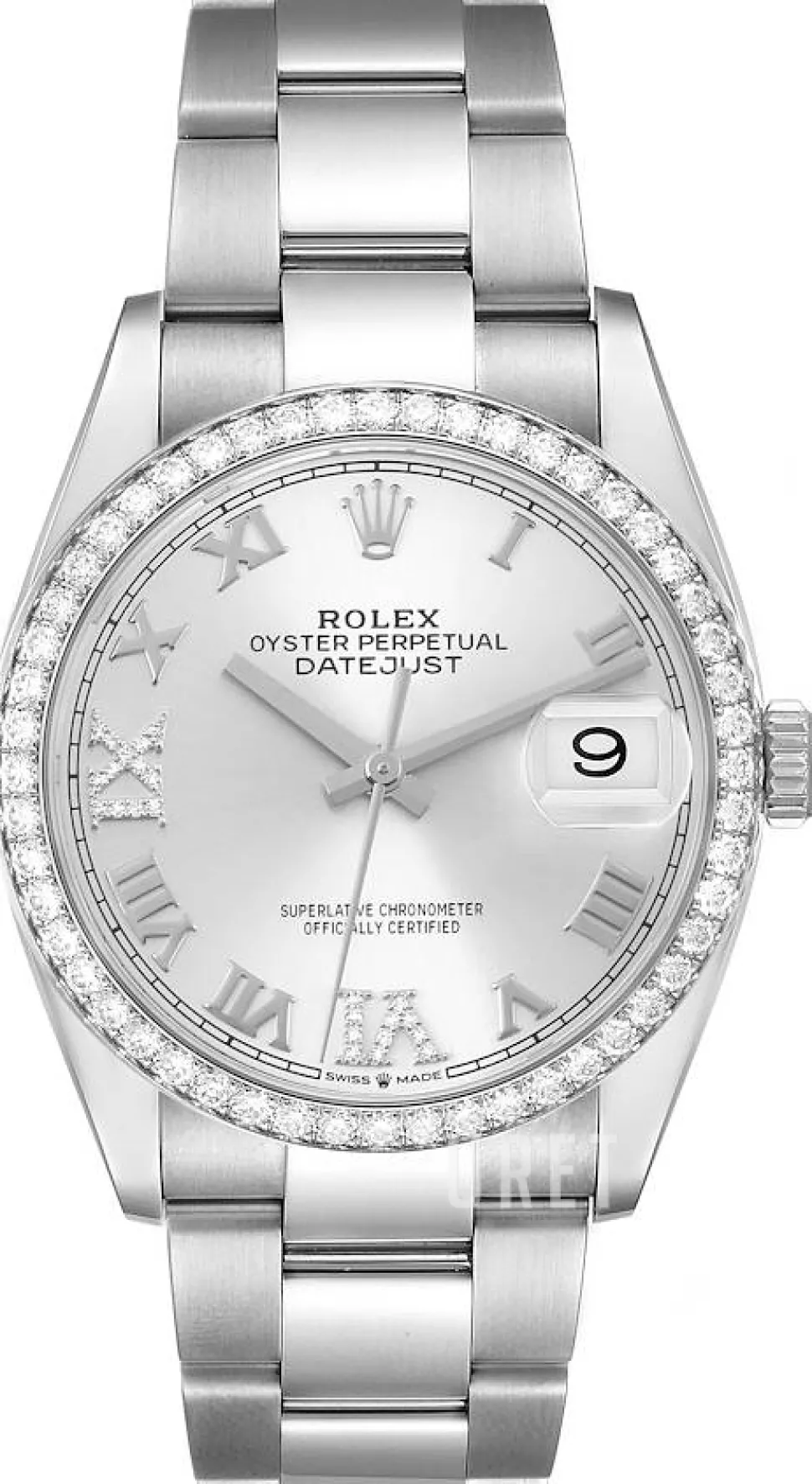 Datejust 36 Silverfärgad/Stål Ø36 mm