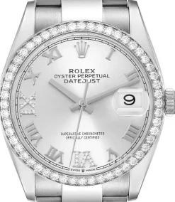 Datejust 36 Silverfärgad/Stål Ø36 mm