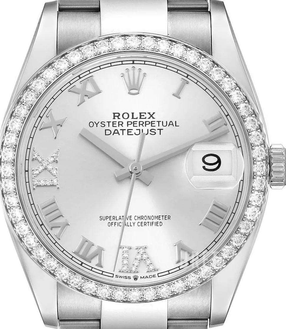 Datejust 36 Silverfärgad/Stål Ø36 mm