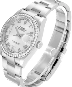 Datejust 36 Silverfärgad/Stål Ø36 mm