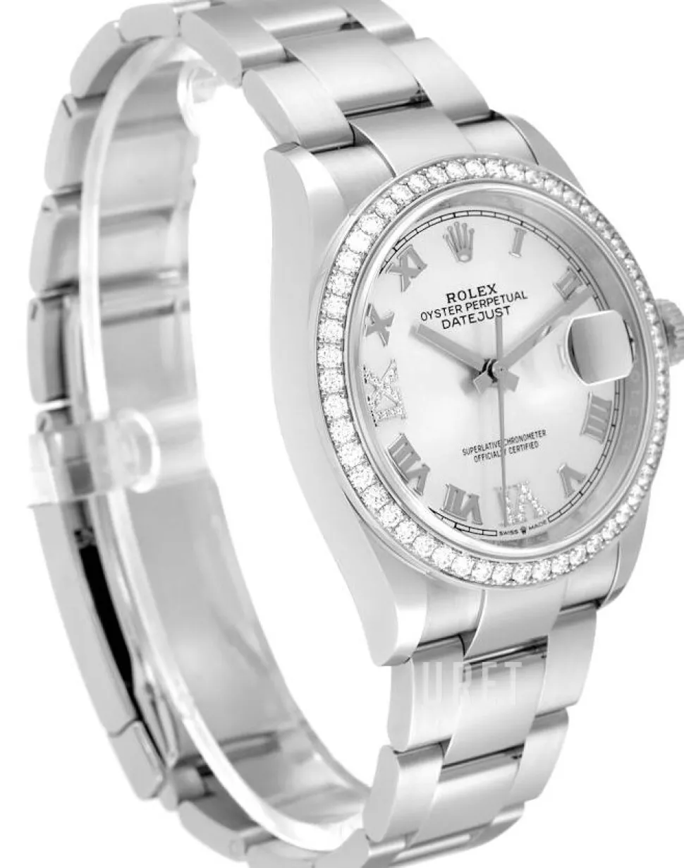 Datejust 36 Silverfärgad/Stål Ø36 mm