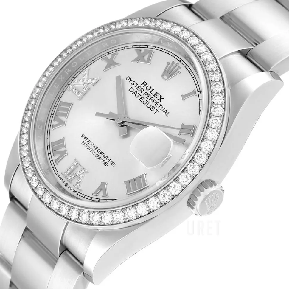 Datejust 36 Silverfärgad/Stål Ø36 mm