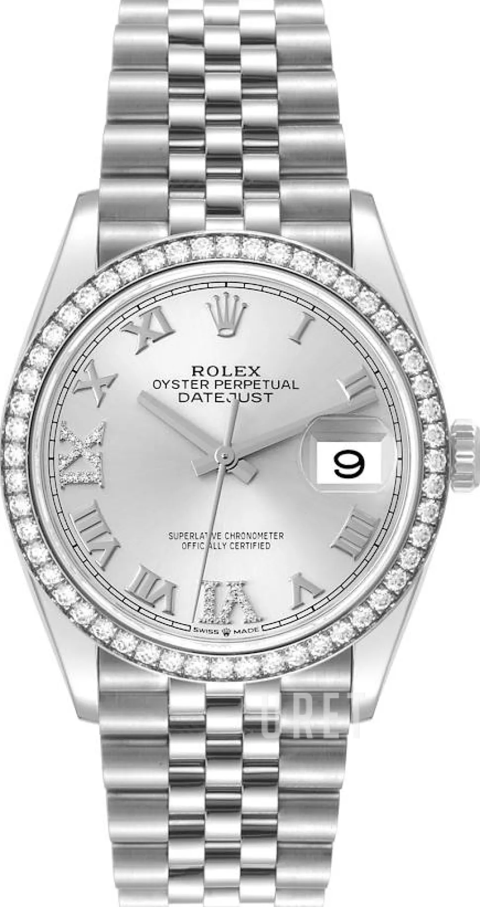 Datejust 36 Silverfärgad/Stål Ø36 mm