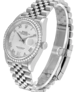 Datejust 36 Silverfärgad/Stål Ø36 mm