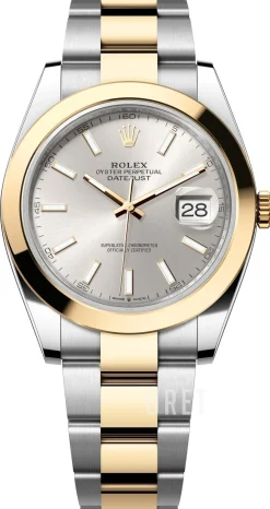 Datejust 41 Silverfärgad/Stål Ø41 mm