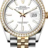 Datejust 36 Vit/Stål Ø36 mm