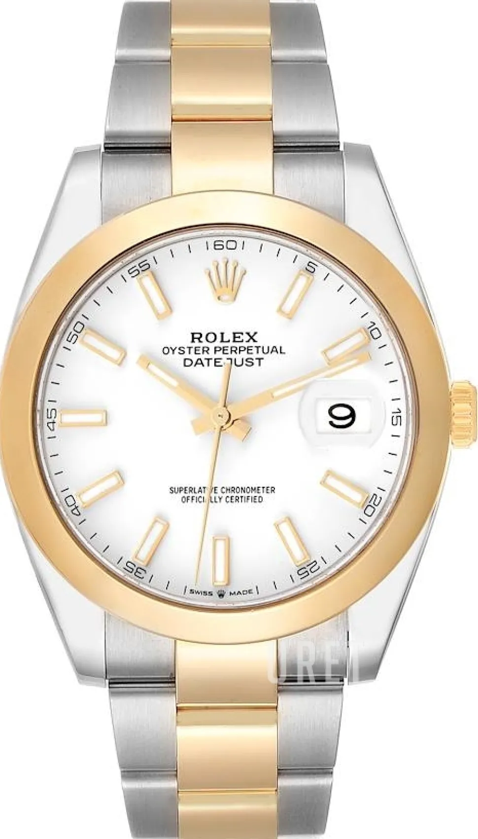 Datejust 41 Vit/Stål Ø41 mm