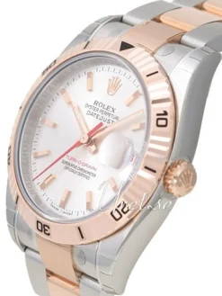 Datejust Turn-O-Graph Vit/18 karat roséguld Ø36 mm