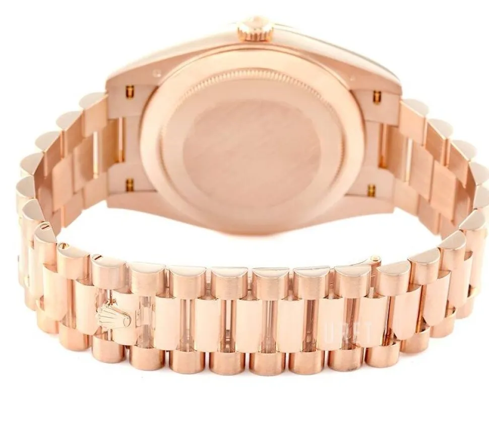 Day-Date 40 Brun/18 karat roséguld Ø40 mm