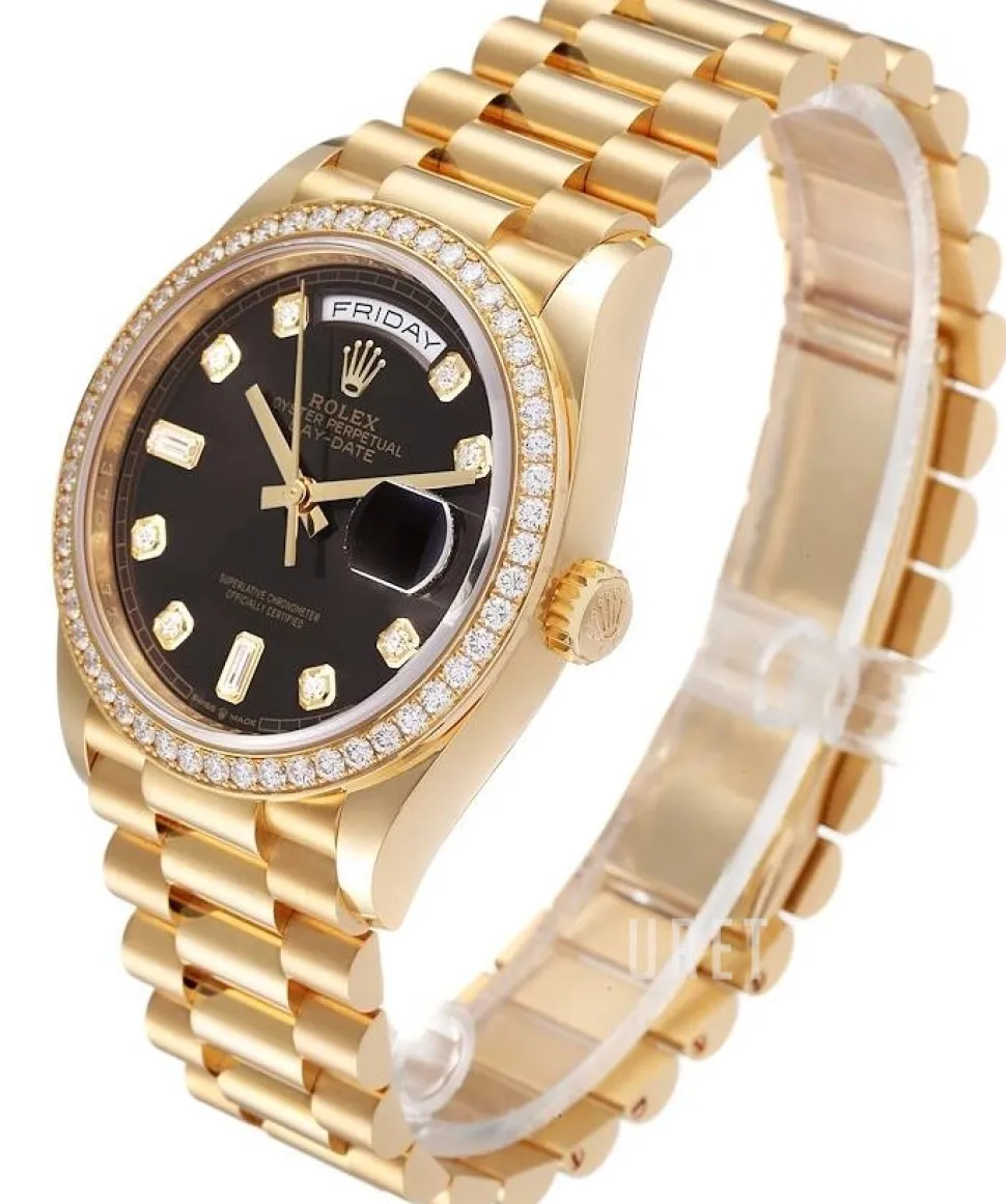 Day-Date 36 Grå/18 karat gult guld Ø36 mm