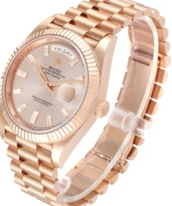 Day-Date 40 Rosa/18 karat roséguld Ø40 mm