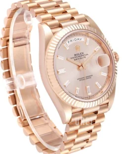 Day-Date 40 Rosa/18 karat roséguld Ø40 mm