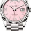 Day-Date 36 Rosa/18 karat vitt guld Ø36 mm