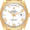 Day-Date 40 Vit/18 karat gult guld Ø40 mm